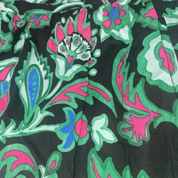 Zara FLORAL PRINT LINEN BLEND MINI SKIRT - SIZE XS - NWT - Picture 7 of 14